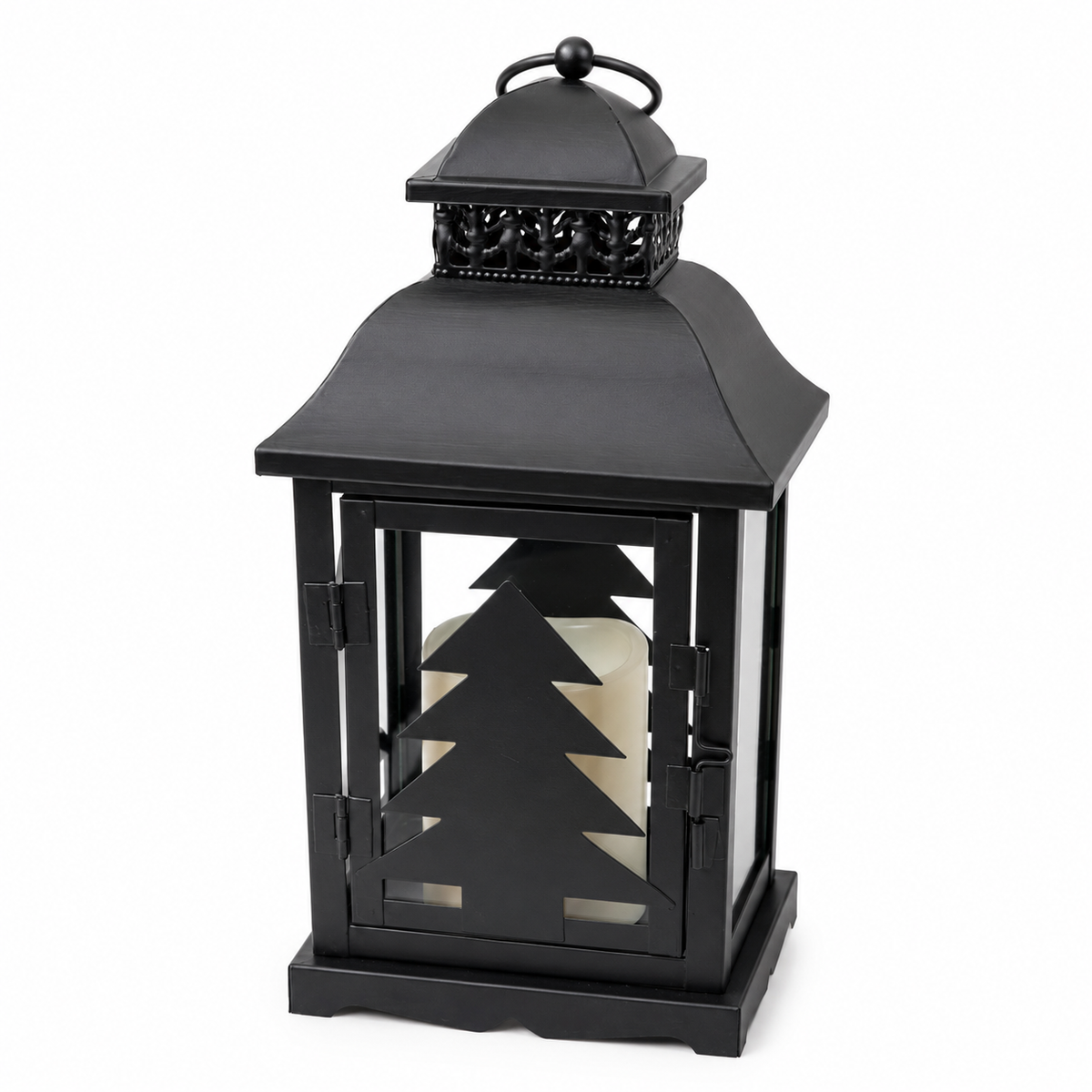 IN-XMAS0007-inton-metal-BLACK christmas tree- candle lantern(3)