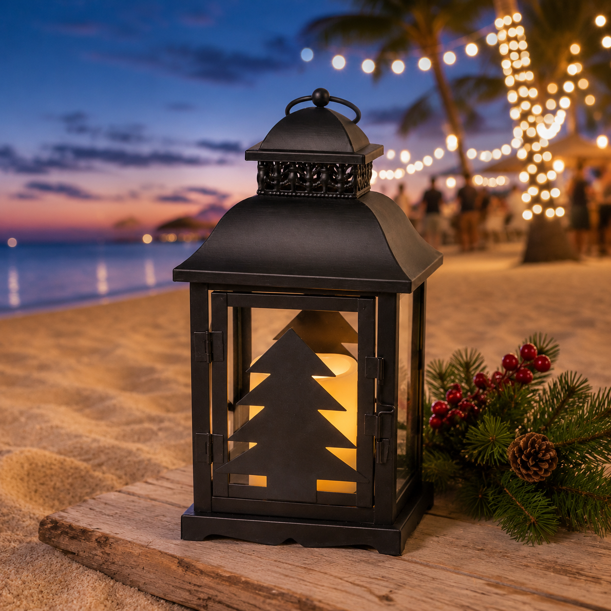 IN-XMAS0007-inton-metal-BLACK christmas tree- candle lantern(3)