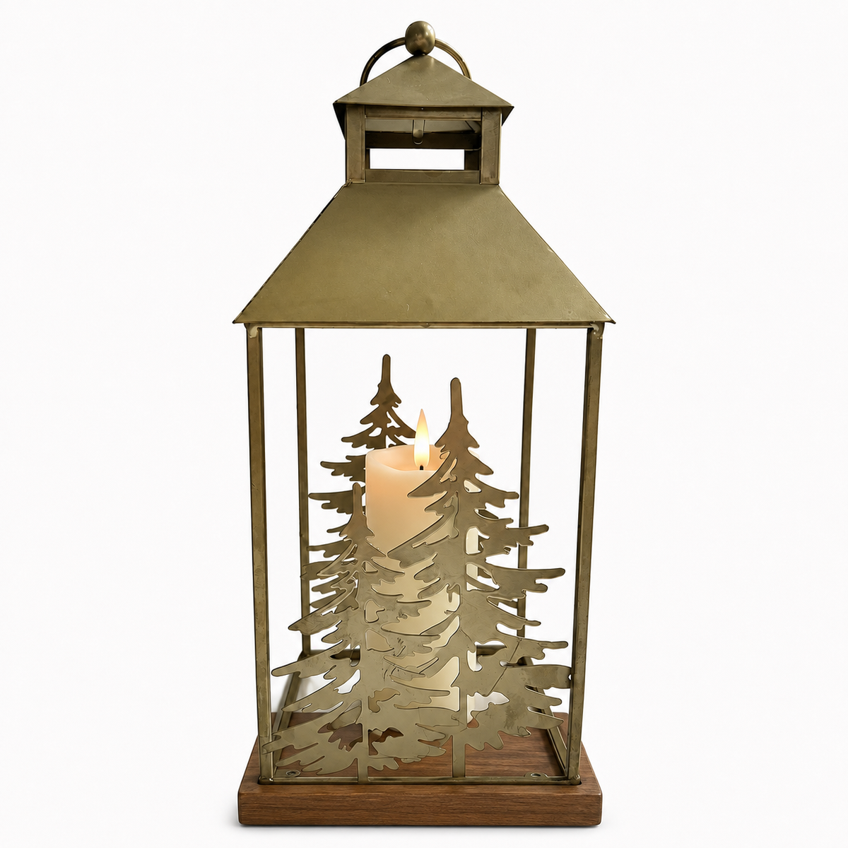 IN-XMAS0014-inton-metal-gold christmas lantern idea
