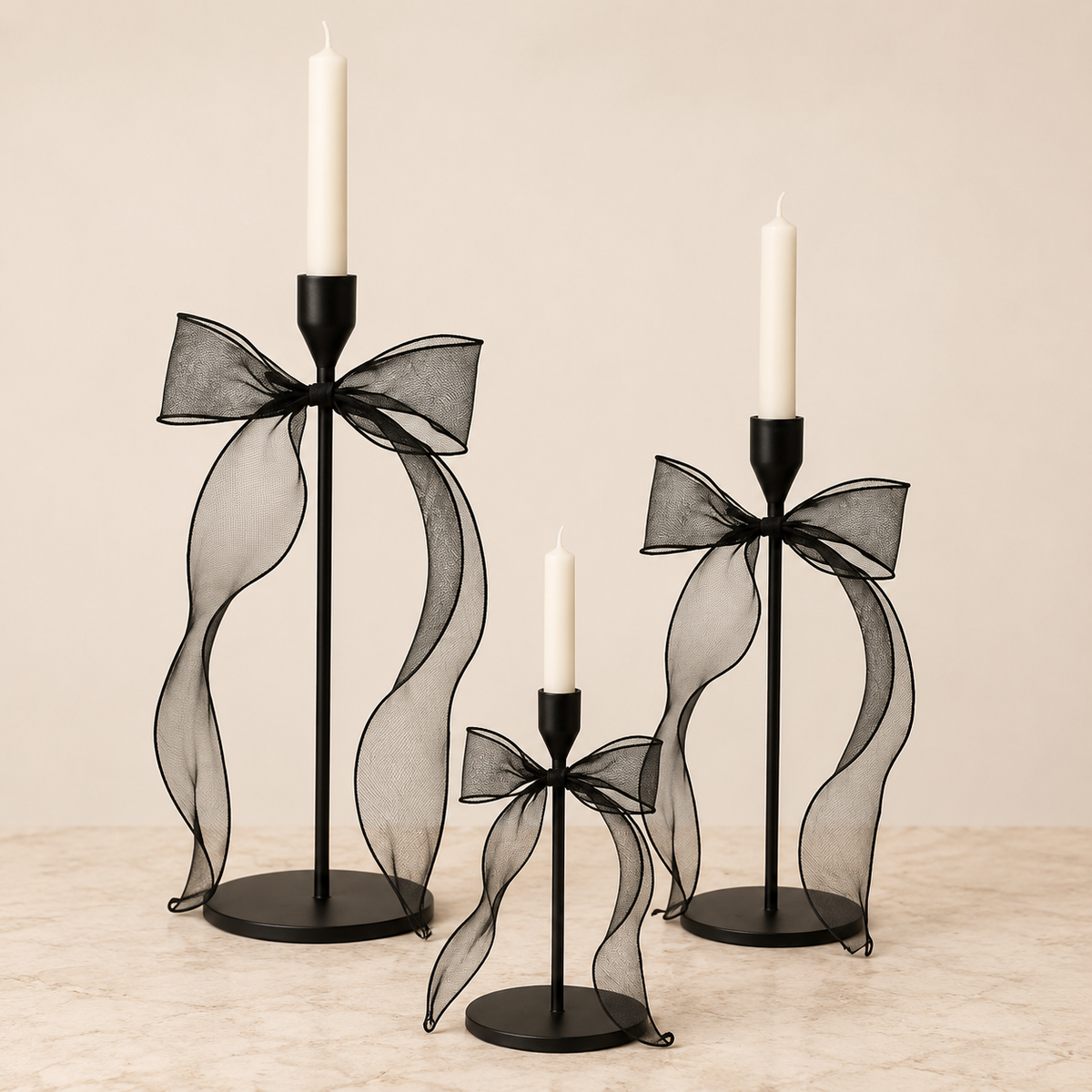 Metal Candle Holders