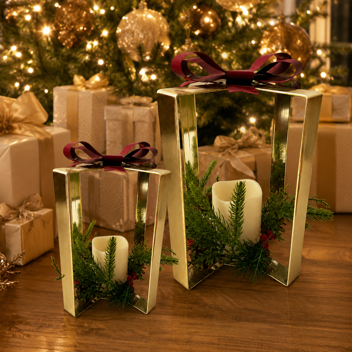 IN-XMAS0023-inton-metal-gold-christmas candle lantern