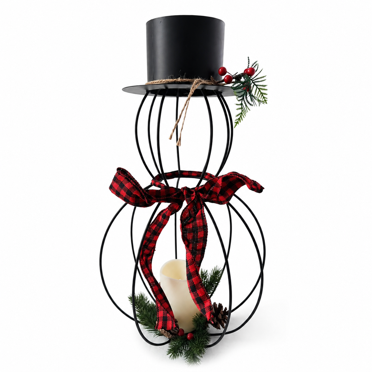 IN-XMAS0027-inton-metal-gold-christmas SNOWMAN